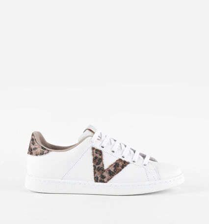 TENIS PIEL & VIRUTAS GLITTER