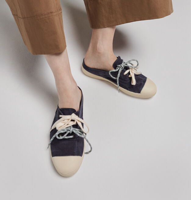 110 ZUECO LONA ENVEJECIDA DREC