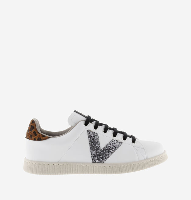 TENIS GLITTER & LEOPARDO