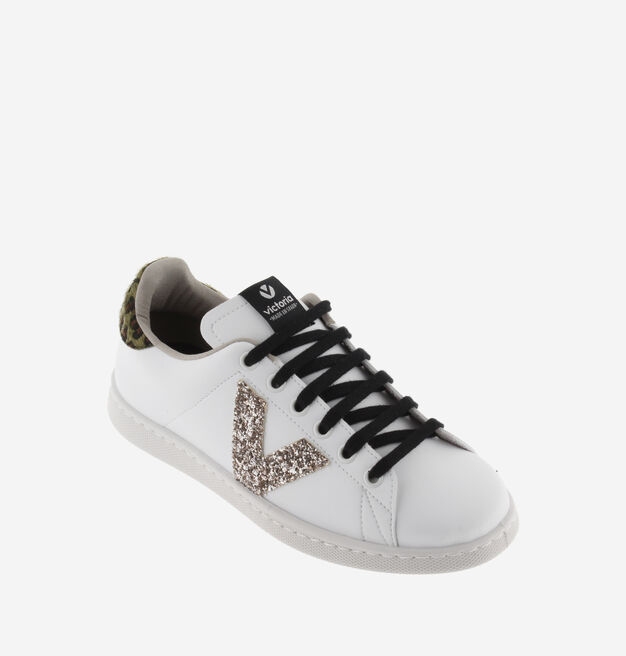TENIS GLITTER & LEOPARDO