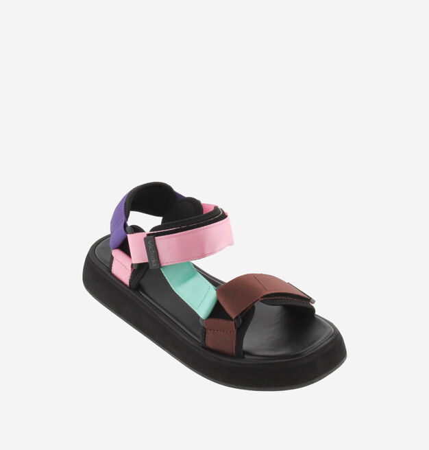 SAL SANDALIA TIRAS MULTICOLOR