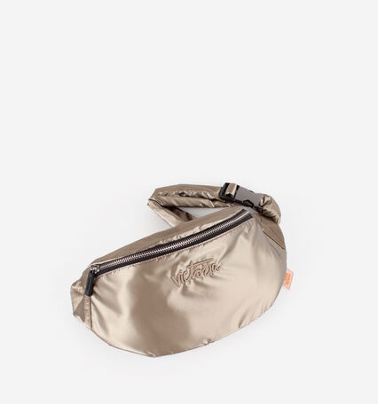 BOLSO RIÑONERA NYLON METALIZADO