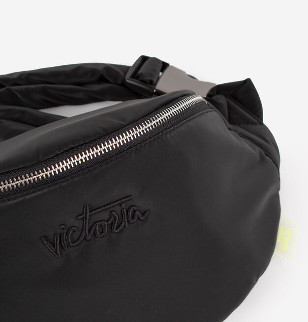BOLSO RIÑONERA NYLON METALIZADO