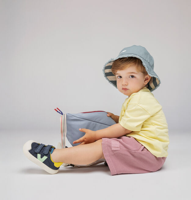 GORRO REVERSIBLE RAYAS