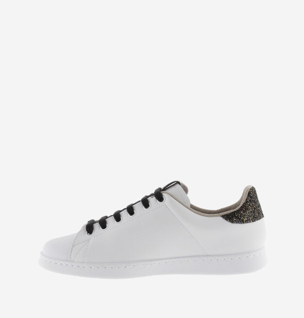 TENIS EFECTO PIEL & GLITTER