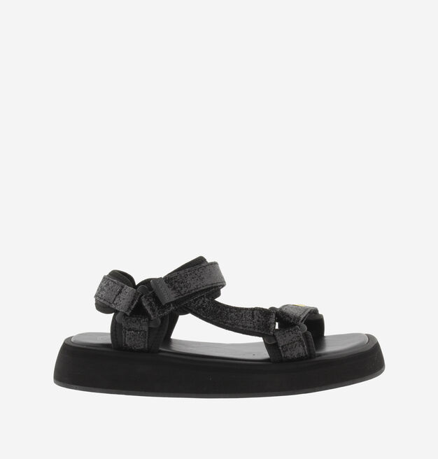 SAL SANDALIA TIRAS NYLON BRILLO
