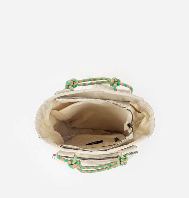 MOCHILA NYLON CORDONES