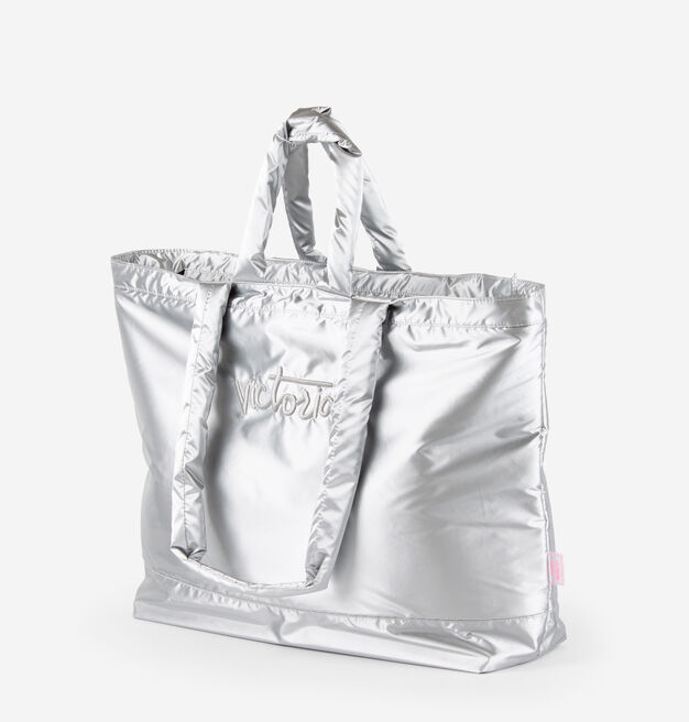 SHOPPER NYLON METALIZADO