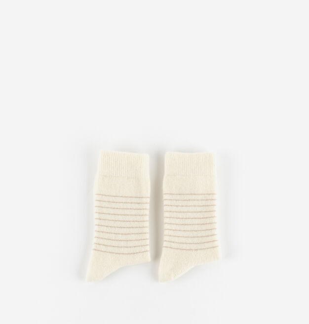 CALCETÍN CACHEMIR LUREX LISO