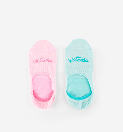 CALCETINES PINKIES FLÚOR & BORDADO