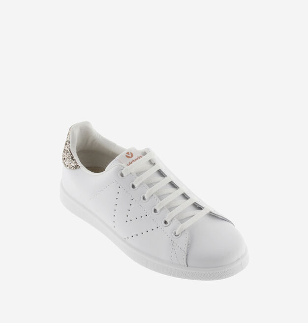 TENIS PIEL & GLITTER