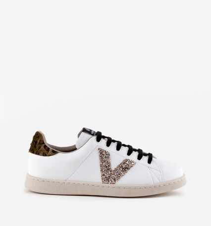 TENIS GLITTER & LEOPARDO