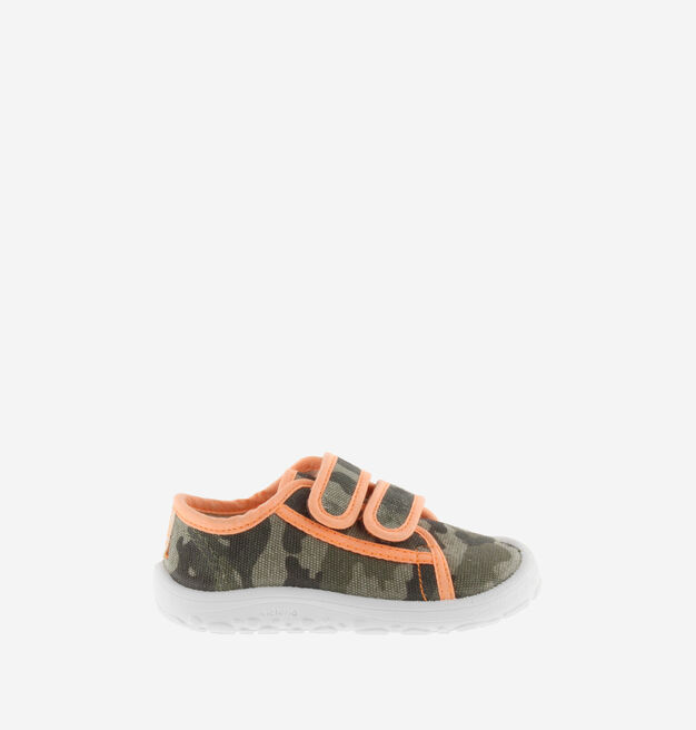 BOSCO BAREFOOT BASKET TIRAS LONA CAMUFLAJE