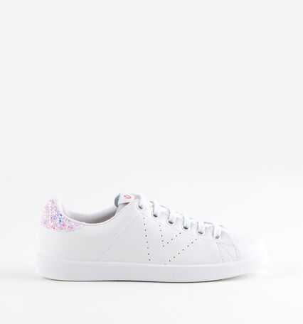 TENIS PIEL & GLITTER
