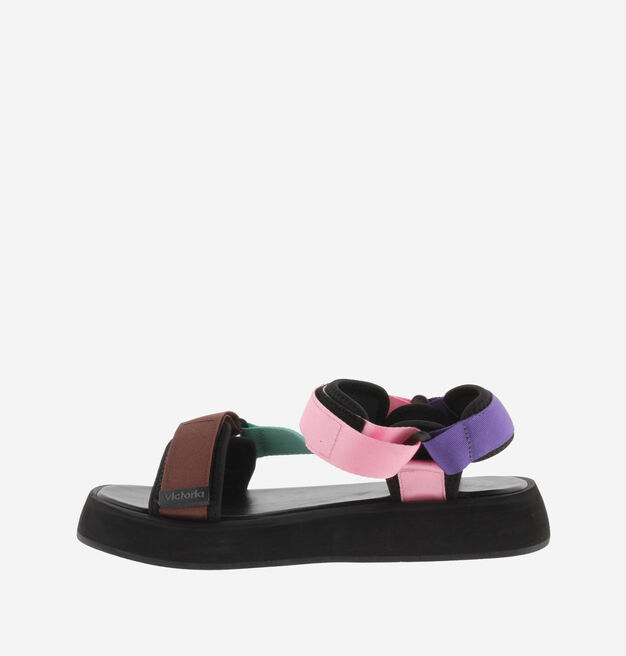 SAL SANDALIA TIRAS MULTICOLOR