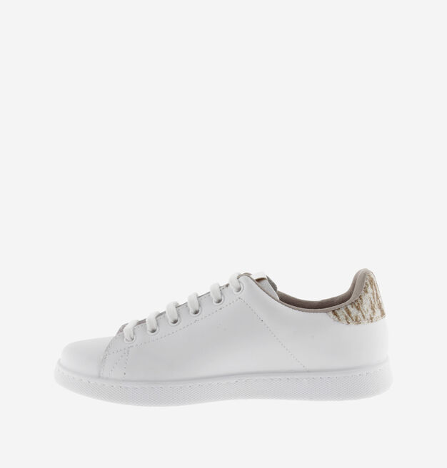 TENIS PIEL & VIRUTAS GLITTER