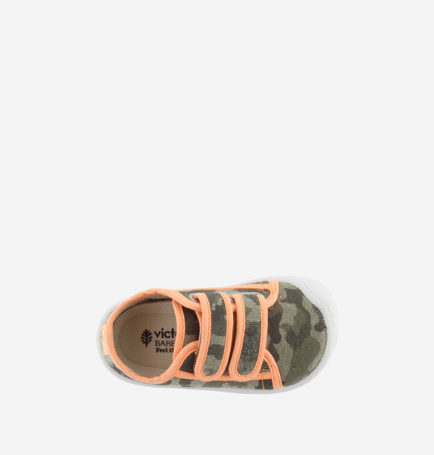 BOSCO BAREFOOT BASKET TIRAS LONA CAMUFLAJE