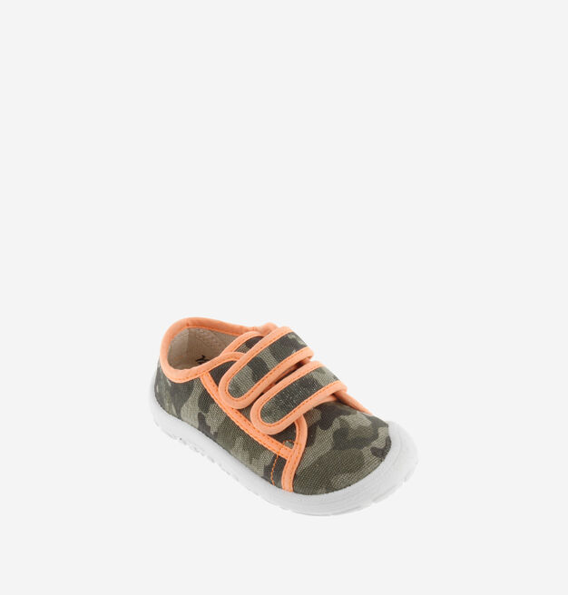 BOSCO BAREFOOT BASKET TIRAS LONA CAMUFLAJE