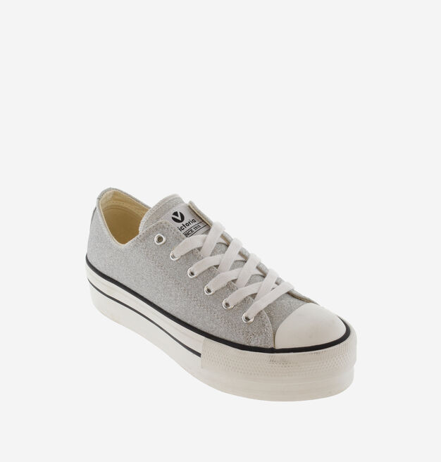 TRIBU ZAPATILLAS DOBLE GLITTER FINO