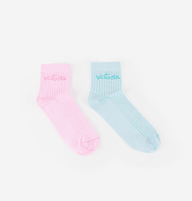 CALCETINES FLÚOR & BORDADO