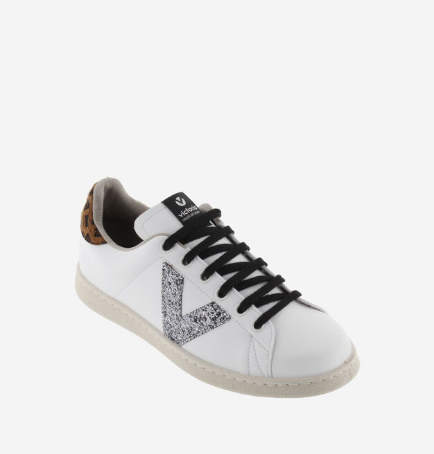 TENIS GLITTER & LEOPARDO