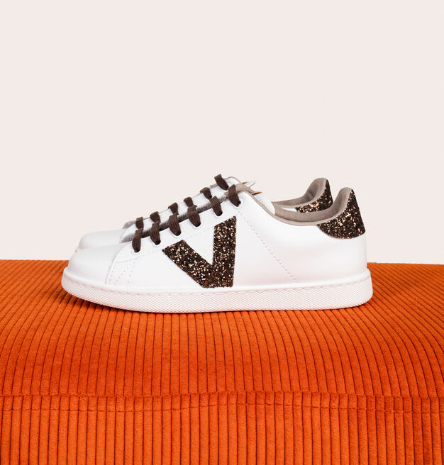 TENIS LOGO GLITTER