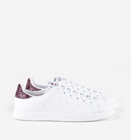 TENIS PIEL & GLITTER