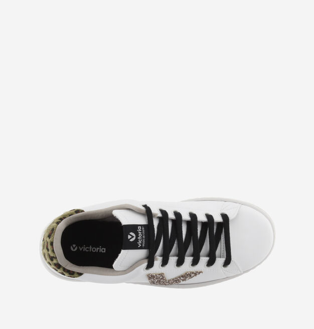 TENIS GLITTER & LEOPARDO