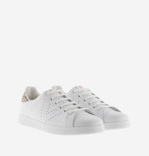 TENIS PIEL & GLITTER