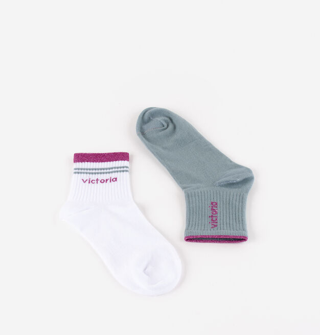 CALCETINES ALGODÓN LOGO & BRILLO