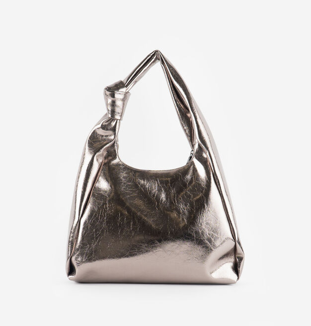 BOLSO NUDO METALIZADO