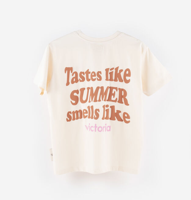 CAMISETA ALGODÓN TEXTO