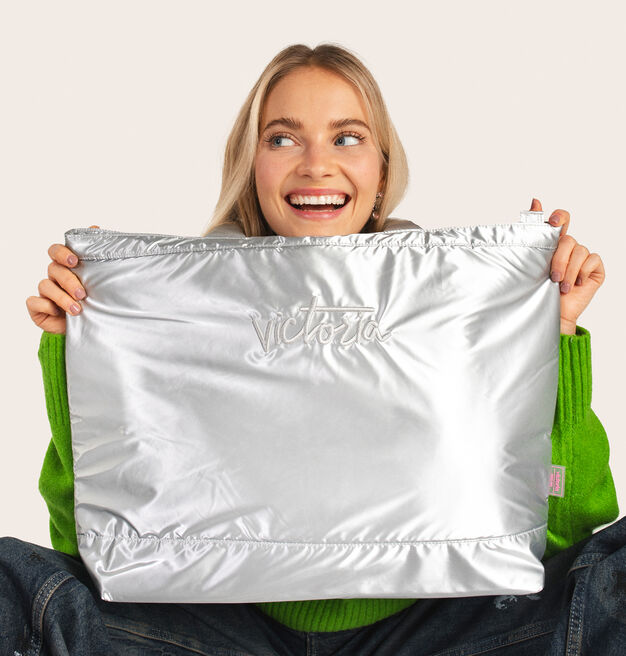 SHOPPER NYLON METALIZADO