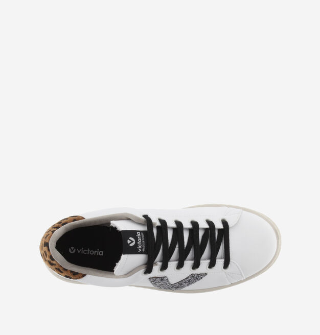 TENIS GLITTER & LEOPARDO