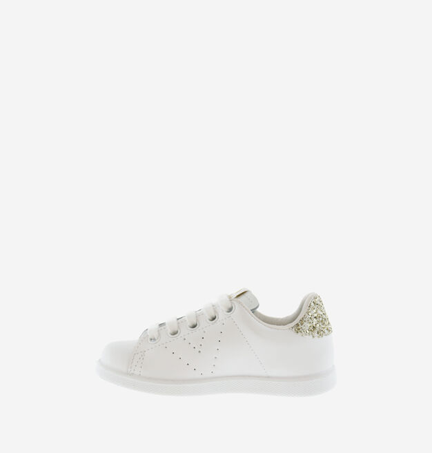 TENIS PIEL & GLITTER