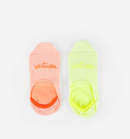 CALCETINES PINKIES FLÚOR & BORDADO