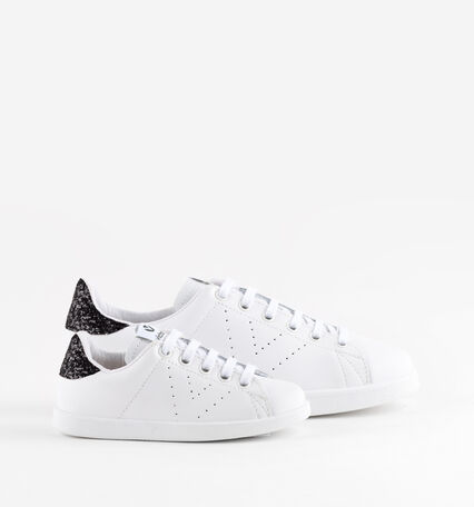 TENIS PIEL & GLITTER