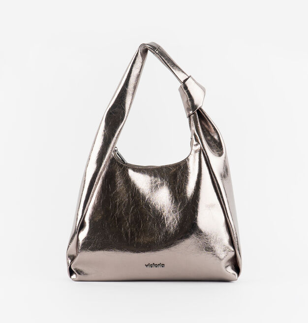 BOLSO NUDO METALIZADO