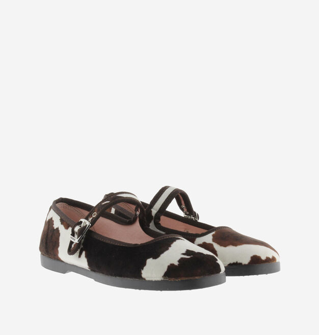 GONG-FU BAILARINA TERCIOPELO ANIMAL PRINT