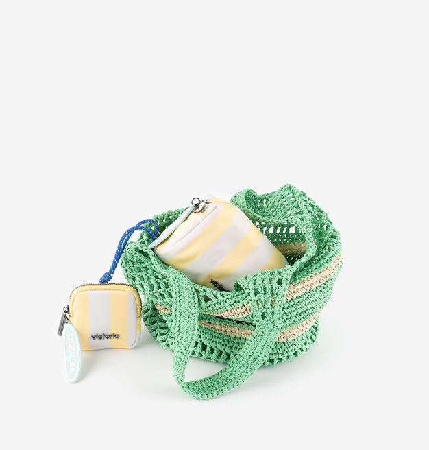 BOLSO RAFIA RAYAS