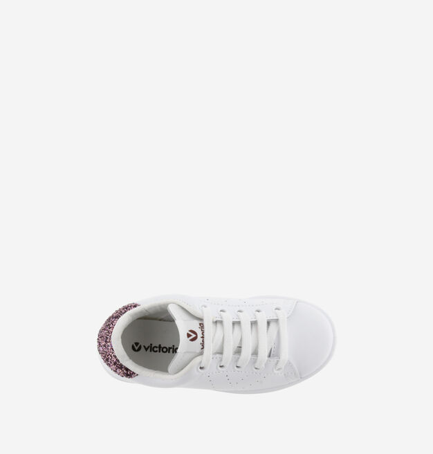 TENIS PIEL & GLITTER