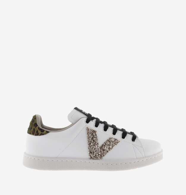 TENIS GLITTER & LEOPARDO