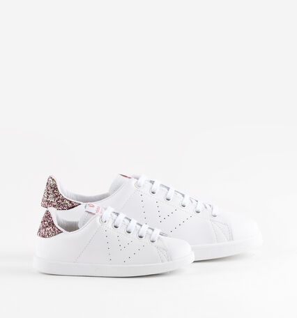 TENIS PIEL & GLITTER