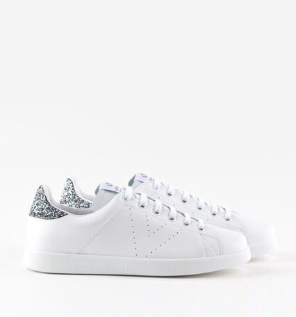 TENIS PIEL & GLITTER